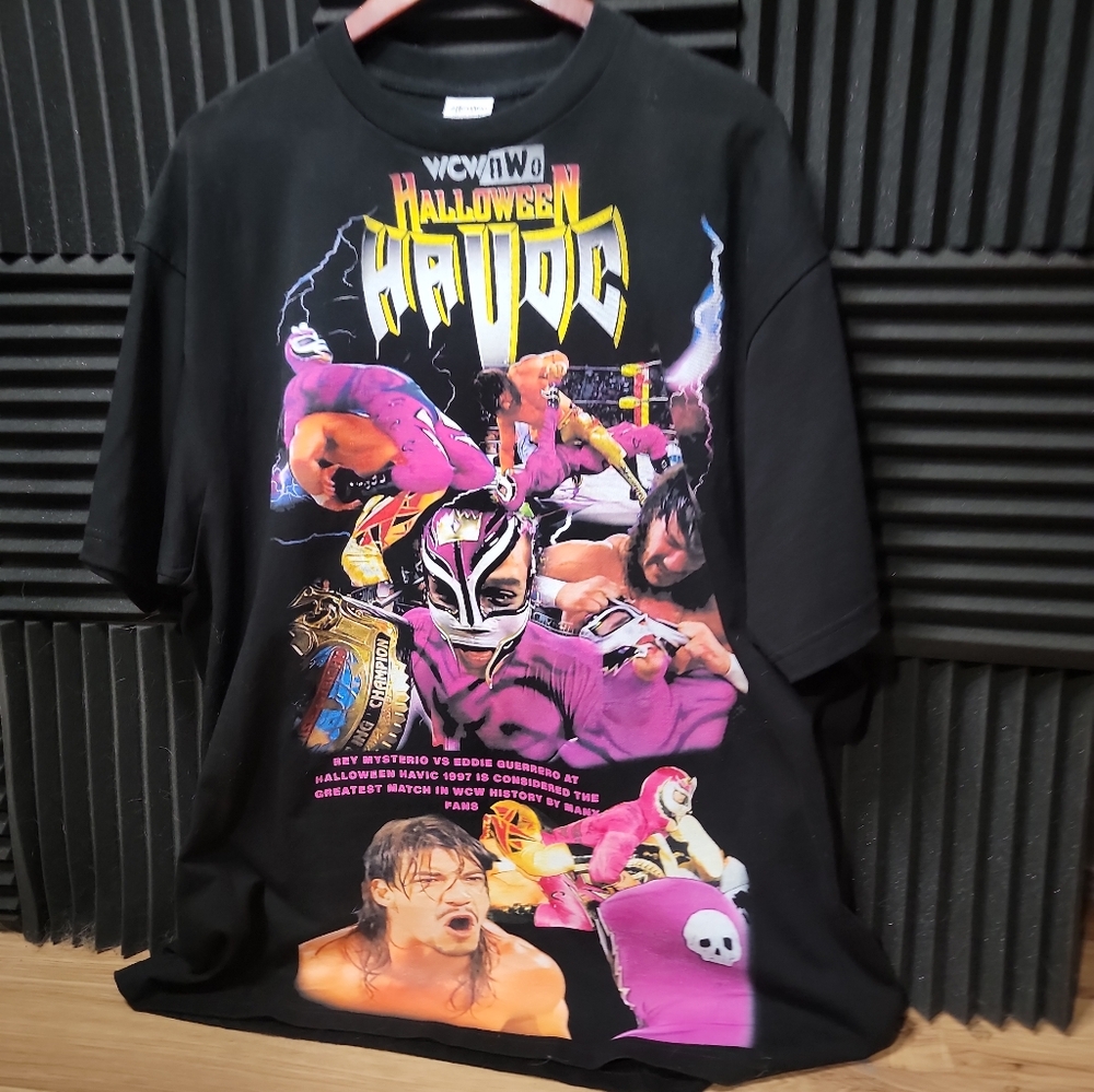 Wcw Halloween Havoc Custom Designed And Printed - image 1